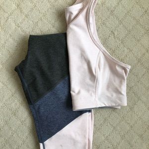 Outdoor Voices Leggings & Crop Set